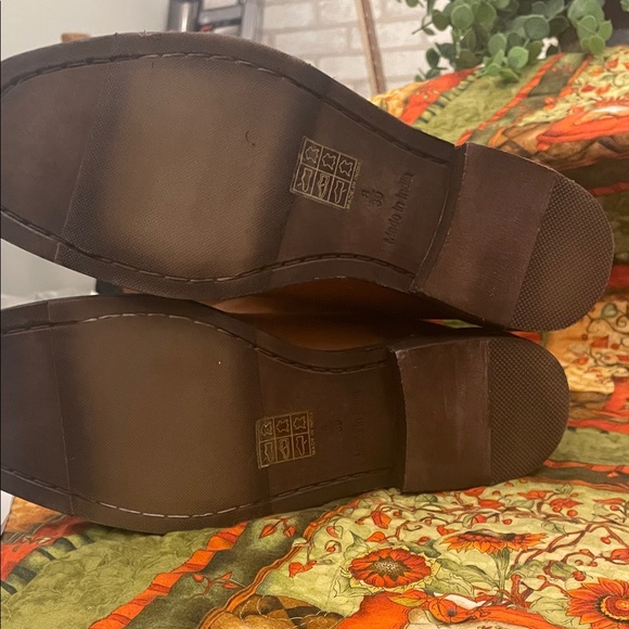 #62 Free People Over Knee Leather Boots sz 8  NWOT zipper &mini buckle in back . - Picture 7 of 8